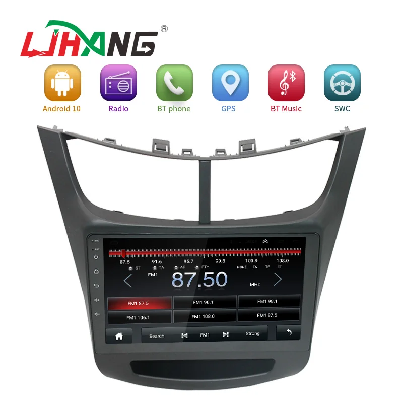 LJHANG 4G+64G DSP Android 11 Car Multimedia Player For Chevrolet Sail aveo 2015-2019 2 Din Radio GPS Navi Stereo WiFi Octa Core