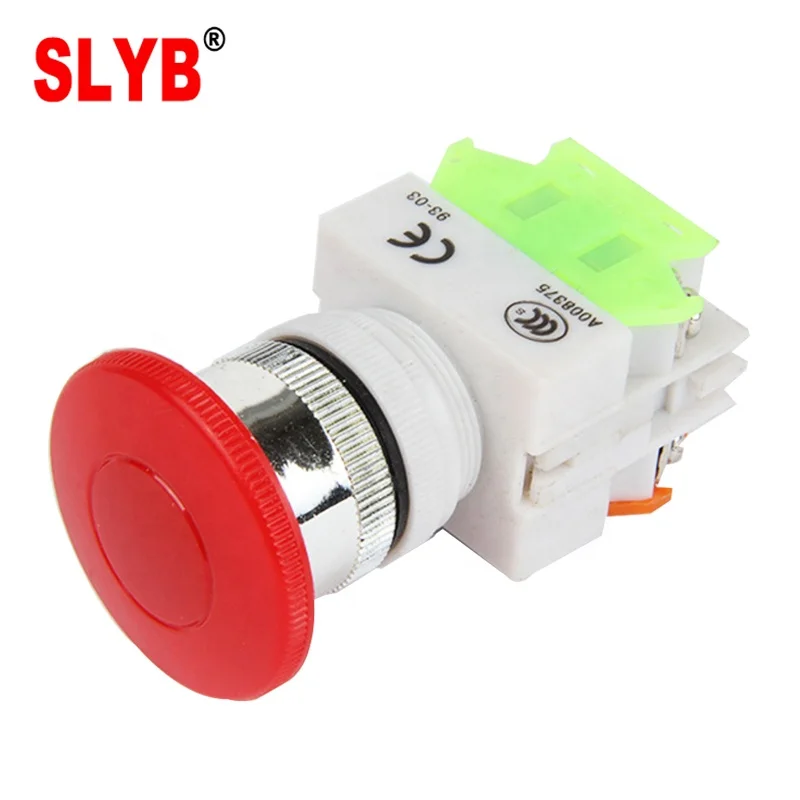 Аварийной остановки Гриб водонепроницаемый кнопочный переключатель LAY37-11ZS