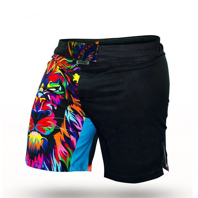 High quality custom fight blank mma shorts wholesale