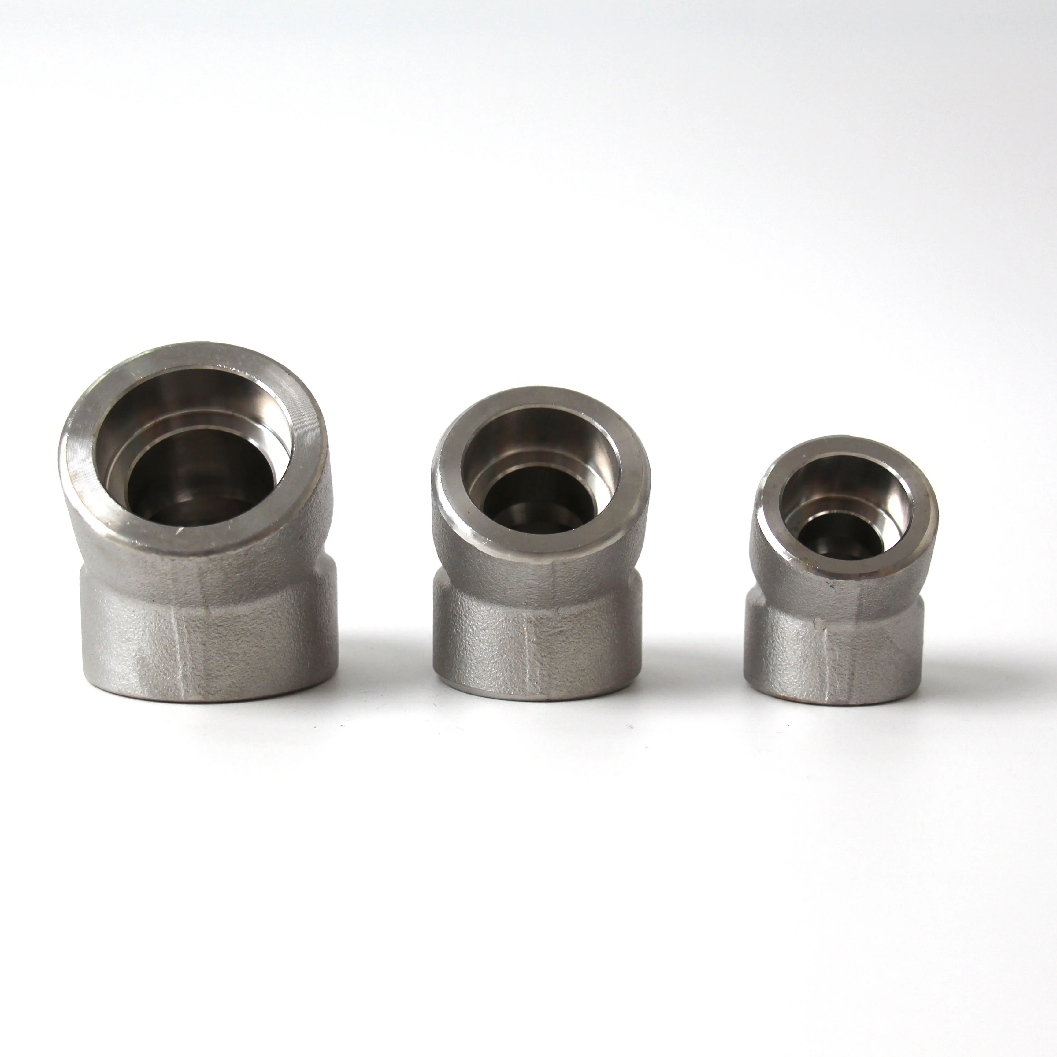 High pressure fittings  SW 45 degree Elbow class 3000 class 6000 45 elbow NPT thread elbow