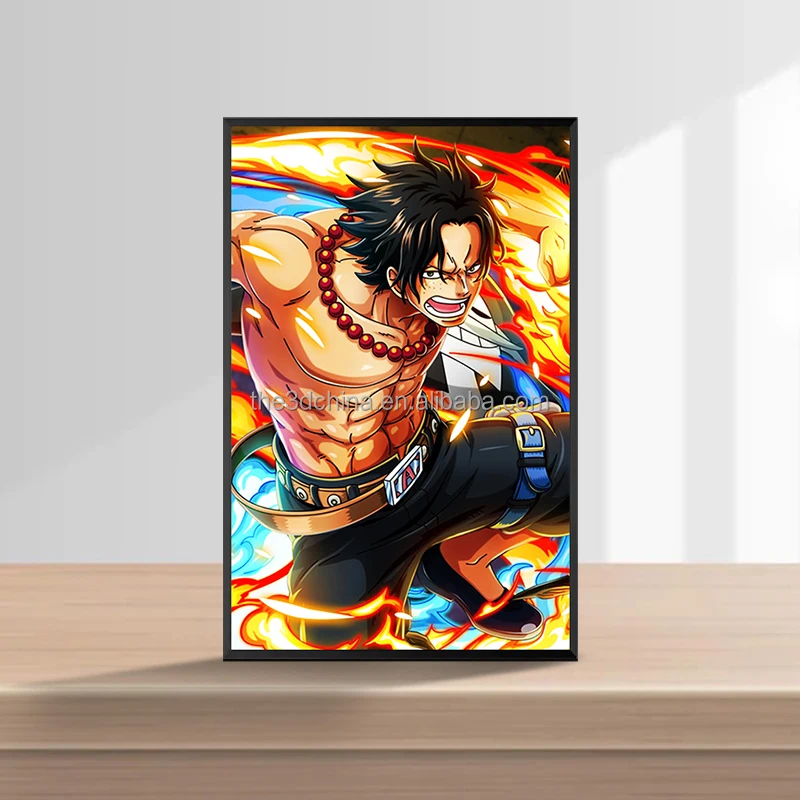Good quality wholesale poster 3d lenticular printing anime Cartoon Posters Design Product