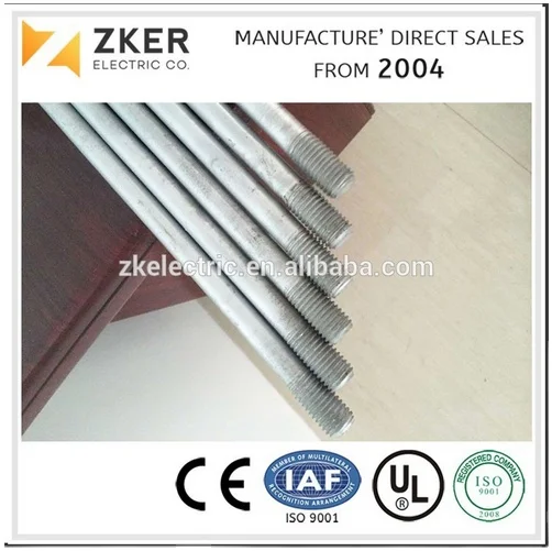 copperweld price Ground Rod Galvanized Threaded Earth Rod Product