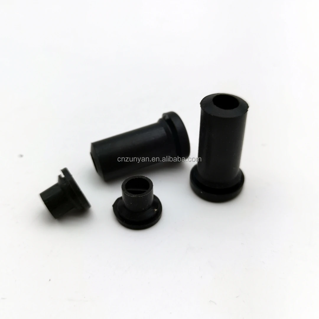 Customized Flexible Insulation Rubber Bushing Belows Dust-Proof Silicone Rubber Sleeve Automobile Rubber Sleeve