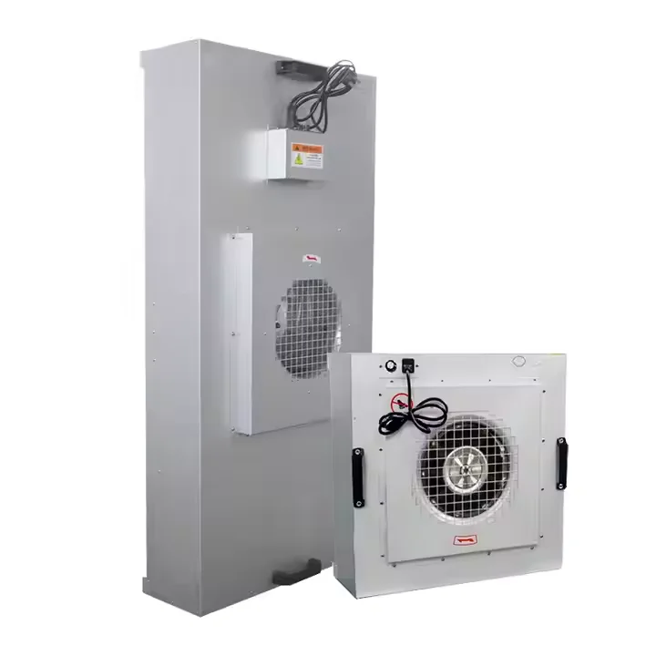 FFU Fan Filter Unit HEPA System New Ceiling Cleanroom Box Filter Air Purifier HEPA Air Filter Raw Home Use Laboratory Used