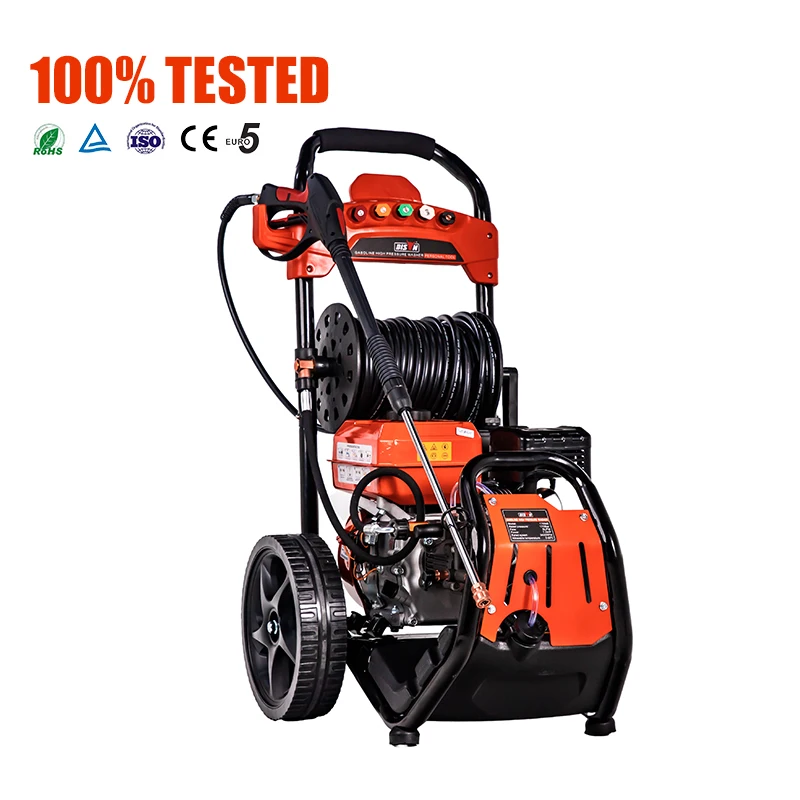 Bison Distributor 2.4Gpm 7 Hp 180 Bar 2900Psi Easy Srtart High Pressure Washer