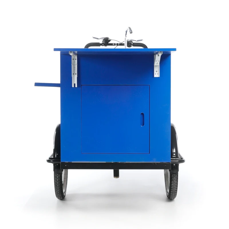 reverse coffee trike mobile fast food shop bike for sale