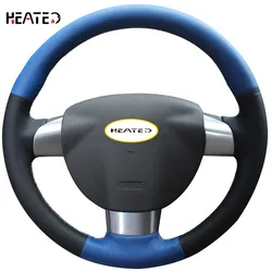 Steering Wheel Cover  for Ford Focus 2 2005-2011 (3-Spoke) wholesale price for you Steering Wheel Wrap