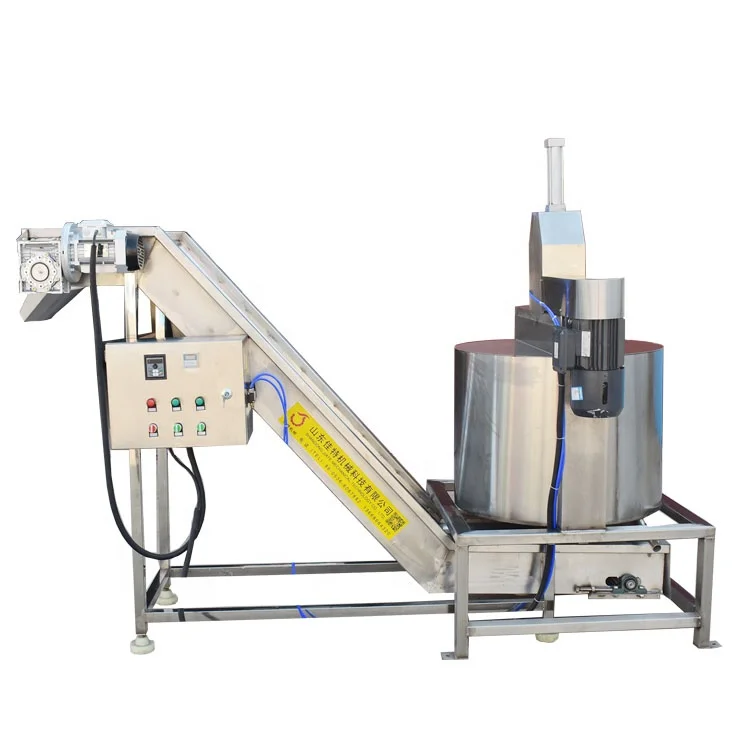 Continuous centrifuge deoiling machine food snacks deoiler machine