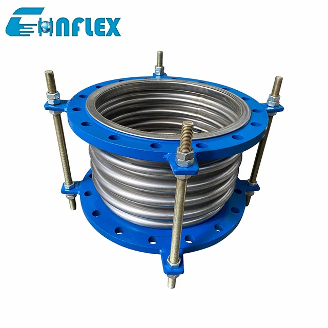 DN100 Metal Bellows Type ANSI,DIN, Carbon steel flange 6.0Mpa Steam Expansion Bellows