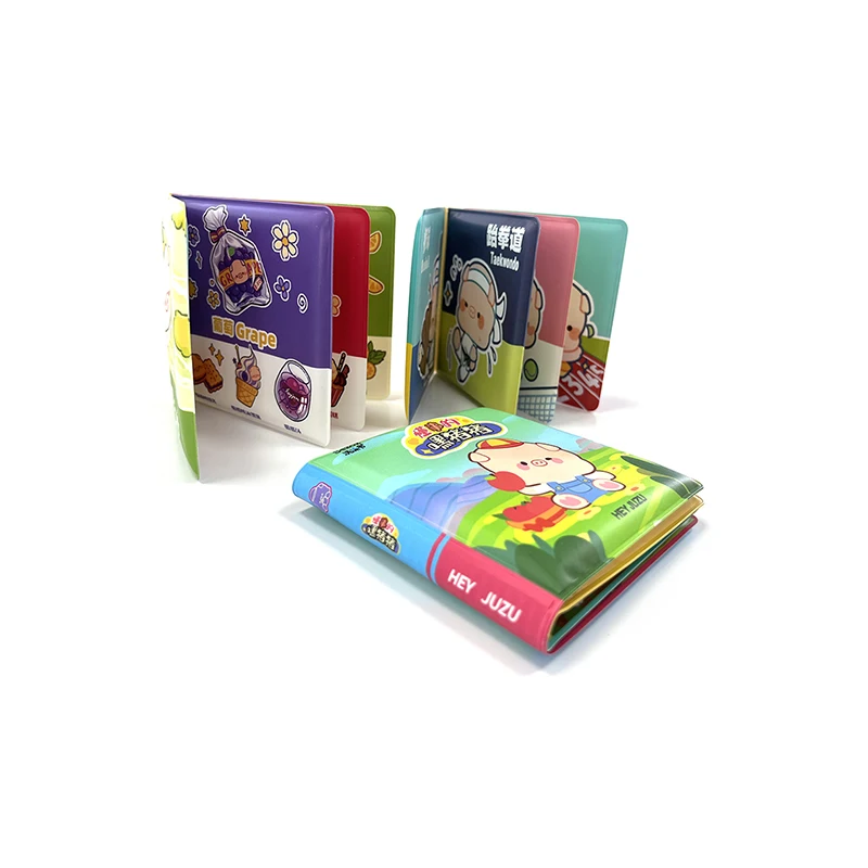 Waterproof Early Educational Floating Cartoon Pattern Toddler Eva Book Reading Bath Book