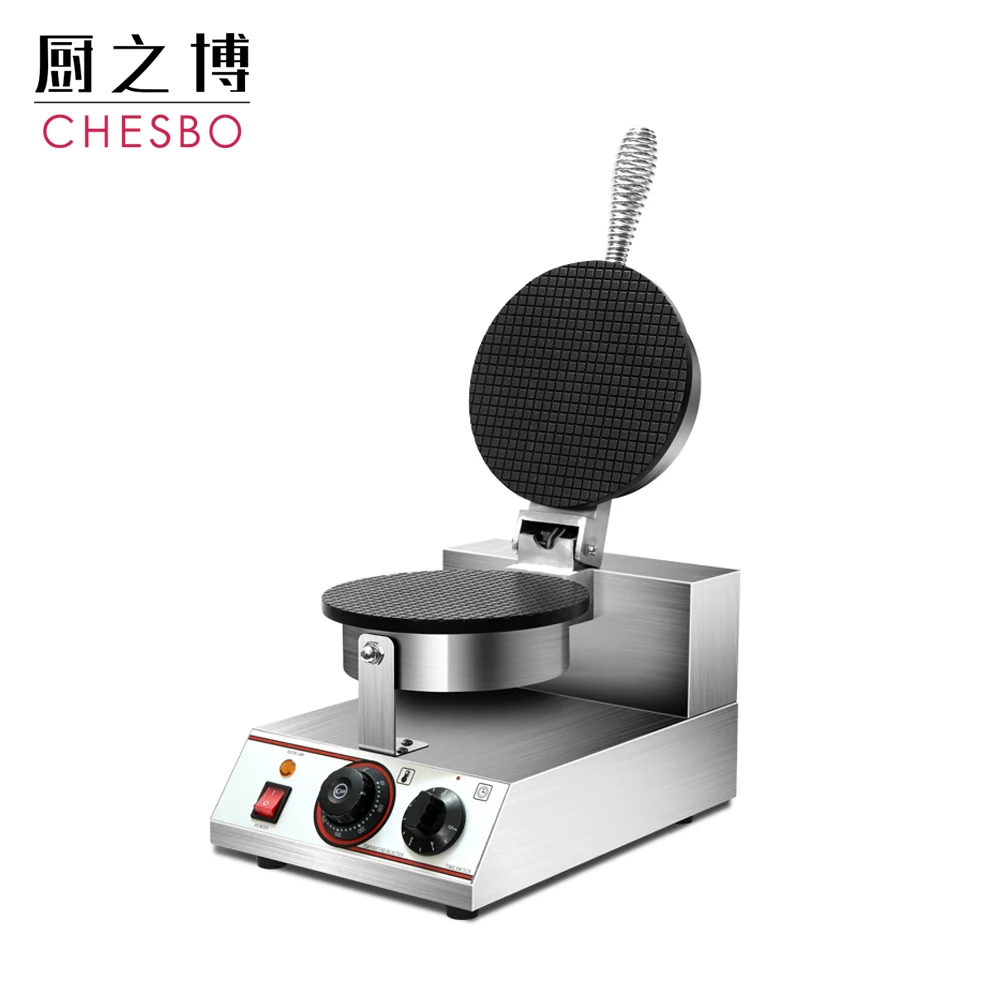 Chinese Factory Prices Commercial Home Use Nonstick Surface Electric Ice Cream Cone Maker Machine Waffle Maker