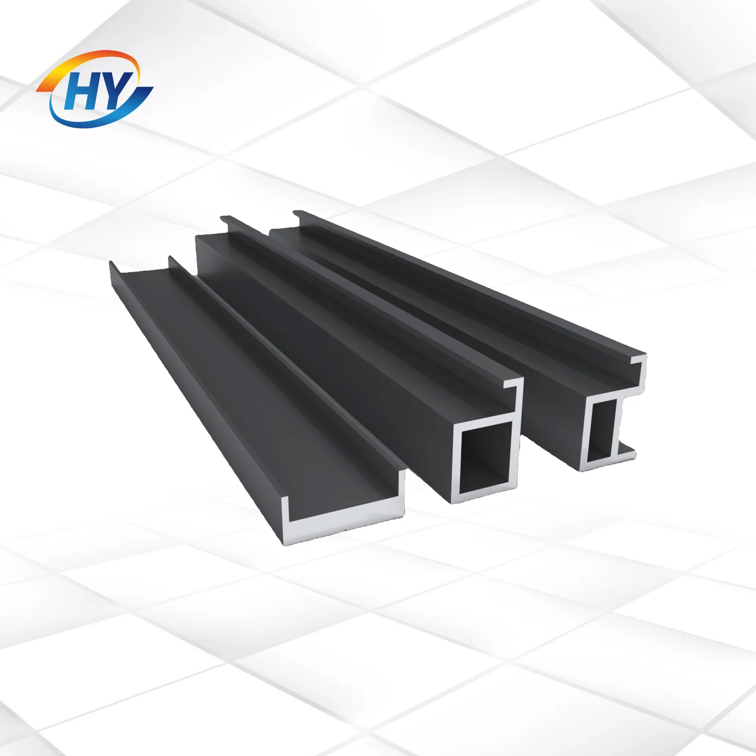 Anodized OEM Service Curved Extruded LED Frame Aluminum Profile