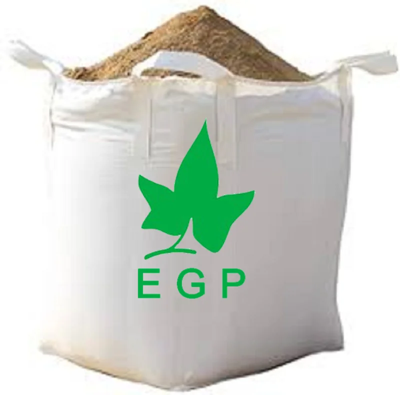 2024 EGP FIBC Jumbo Big Ton Bulk Super Maxi Bag Hdpe Pp Silage Pellet Wood Supplier Polypropylene Woven Raffia 1000kg 1 Ton 5:1