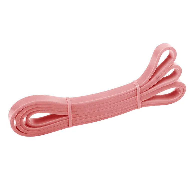 Hot sale custom elastic strength color pull up set pull up long band natural latex resistance bands for outdoor gym