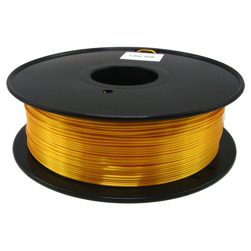 Silk Pla Filament 1kg 1.75mm Cooper color 3d Filament for 3D Printer
