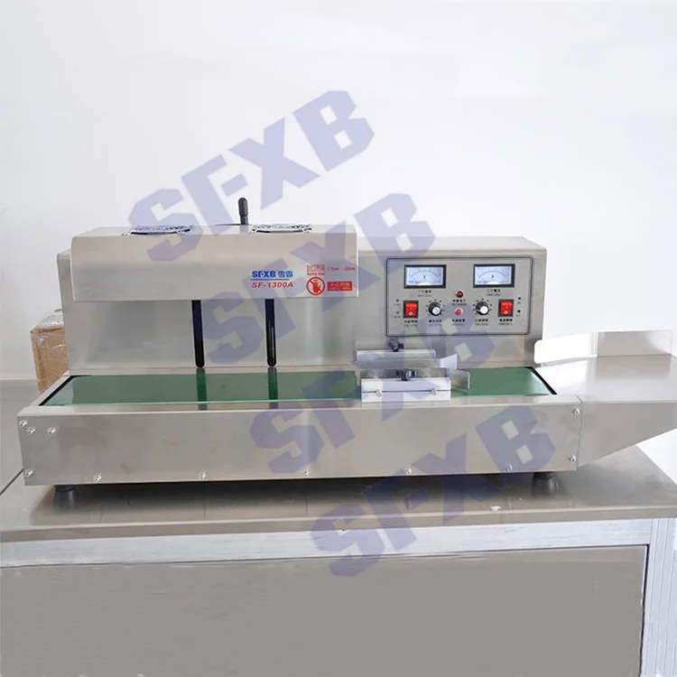 SF-1300 aluminum cap making machine aluminium foil and capping sealing machine aluminium foil lid bottle sealing machine
