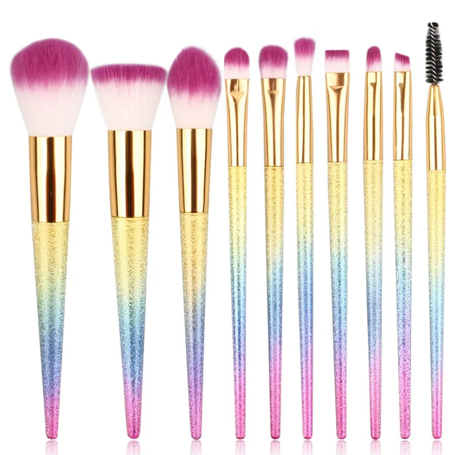 Wholesale Make Up Mermaid Polish Set Beauty Single Custom Makeup Brush