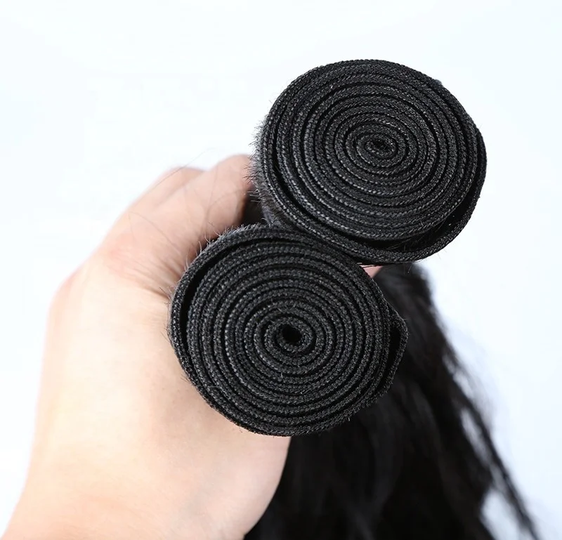 
Qingdao Hair Factory Best Quality Unprocessed 10a Mink Cuticle Aligned Brazilian Human Hair Curly Bundles Extension 