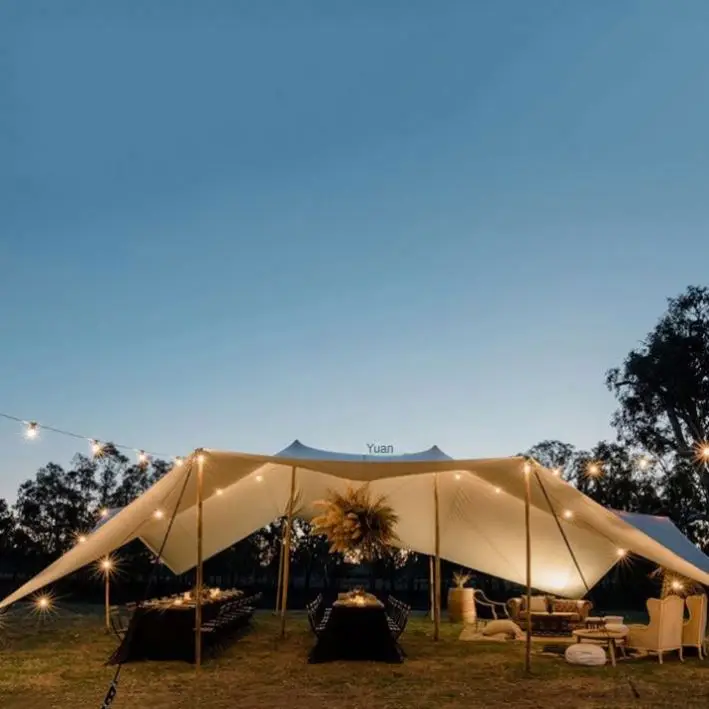 Large Outdoor stretch tent waterproof big wedding tent for outdoor party event tents outdoor