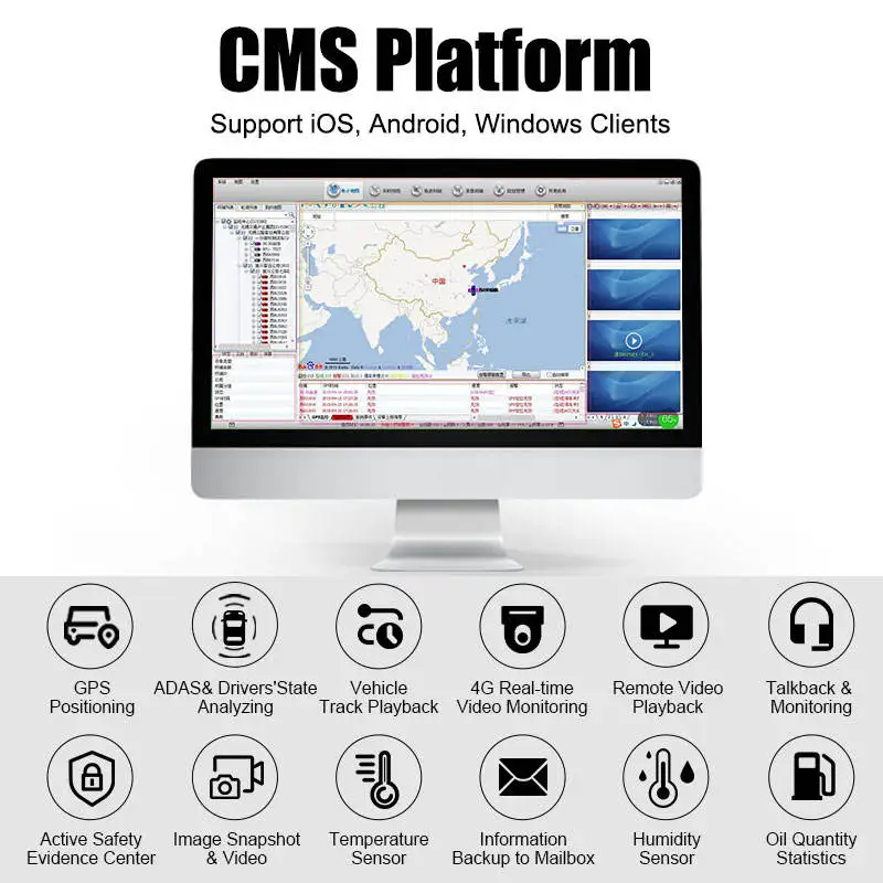 3G 4G Gps Wifi HDD SD карта MDVR отслеживание системы видеонаблюдения Автобус Грузовик Мобильный Dvr камера для автомобиля