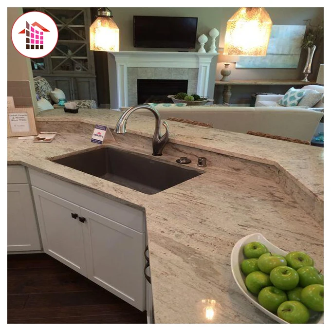 
Premium South Indian River Pure White Granite 