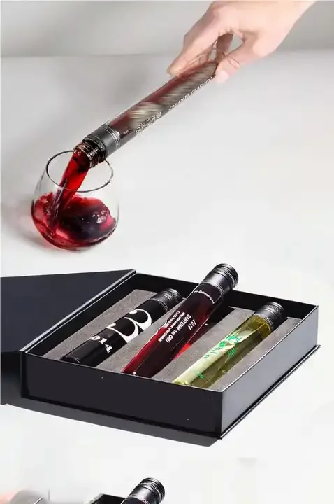 R 2023 Wholesale Empty Customize Flat Bottom Perfume Liquor 50ml Glass Whiskey Bottle 100ml Test Tubes Wine Tube with Screw Lid