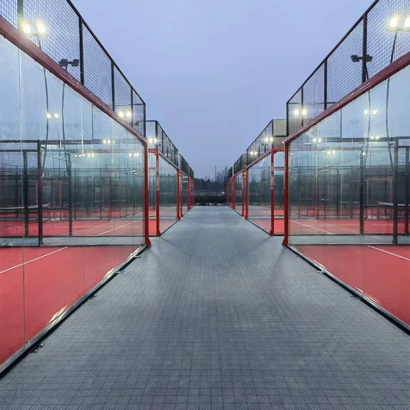High quality professional tennis court 10X20m panoramic court