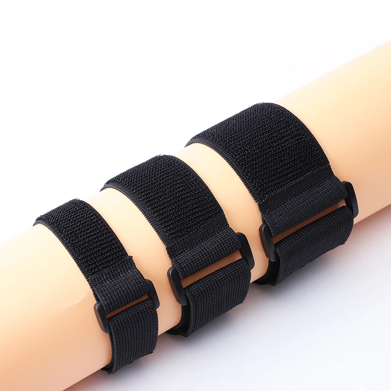 Custom Elastic Bands Adjustable Buckle Elastic Loop Strap With Hook Fasten And Binding