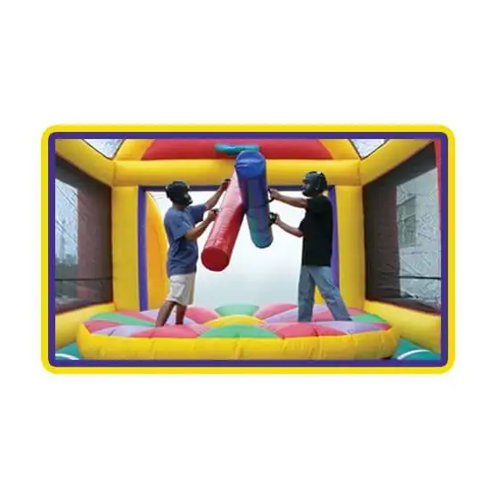 Commercial 5 Sports in 1 Place inflatable Giant Sports PLEX  inflatable multi function game field