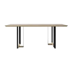 Hot sale design  mdf high gloss functional extension dining room fast food  table furniture dining table