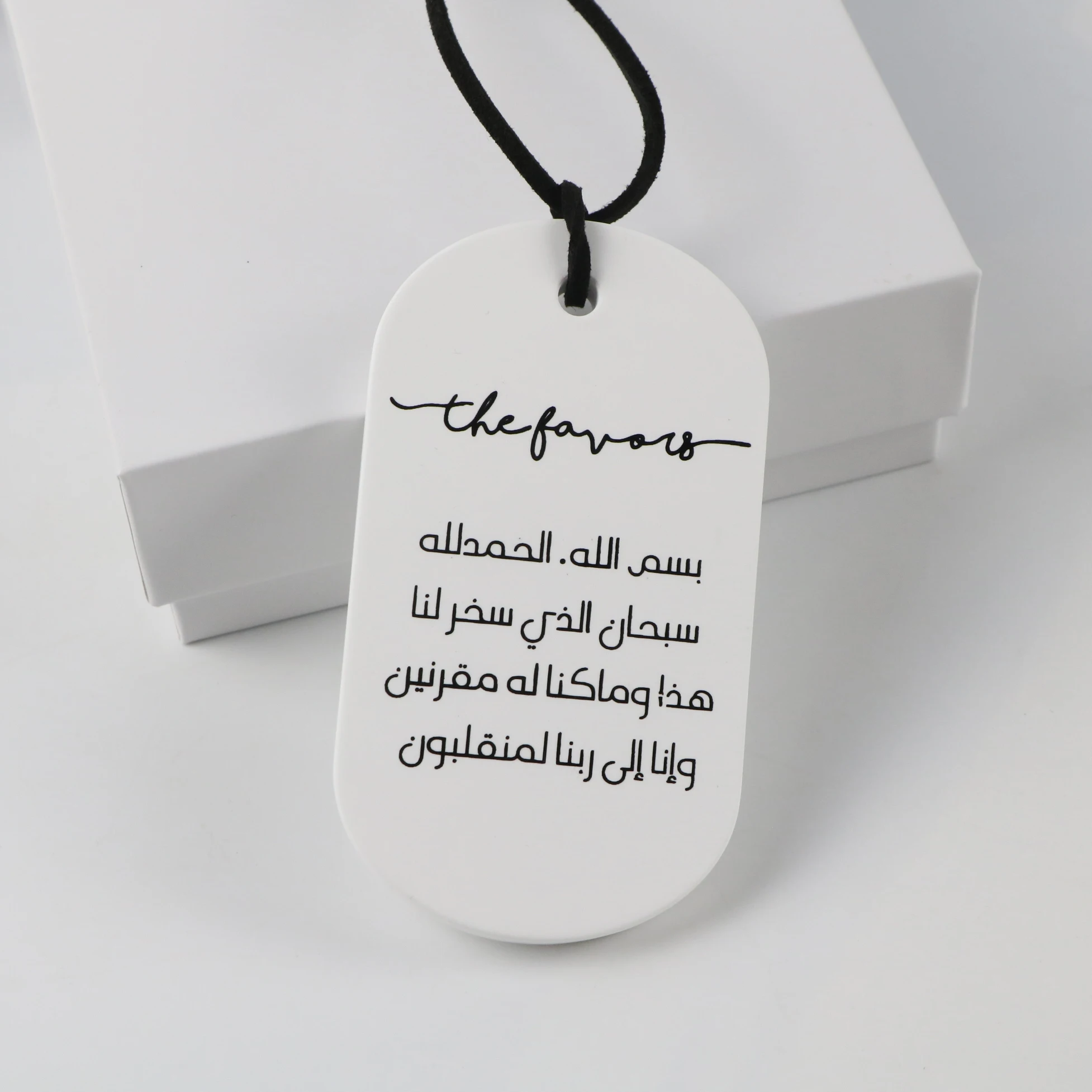 Factory Customized Printing Hanging Scented Ceramic Decoration Aromatherapy Essential Oil Diffuser Car Perfume Pendant Freshener