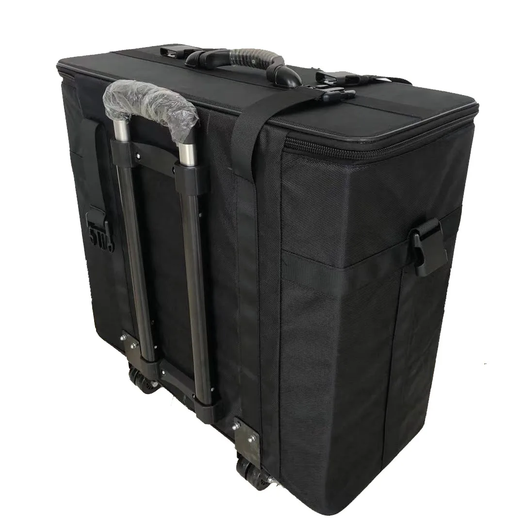 Ready goods display tray Wholesale Eyeglasses Storage Display Eyewear Suitcase Acceptable 180 Slots Shinetai Oxford Fabric