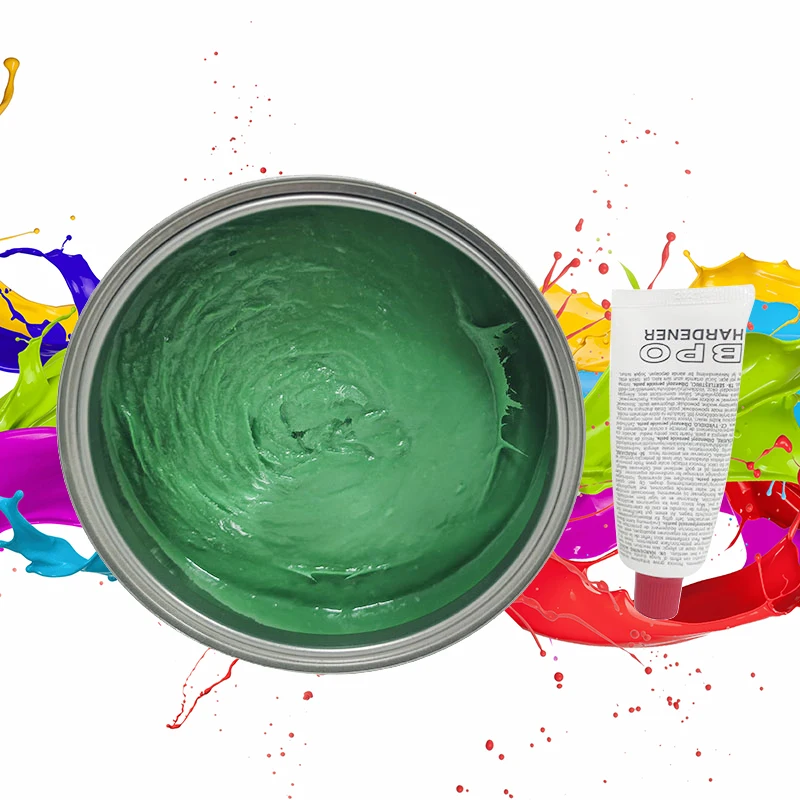 High Adhesive Strength Body Filler Polyester Automotive Fiberglass Putty Car Paint Repair For Car