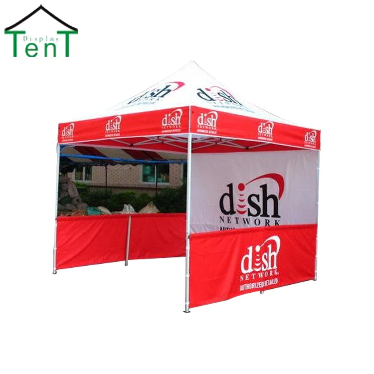 
3x3m 10x10feet foldable aluminum booth tent with logo printing for advertising promotion 