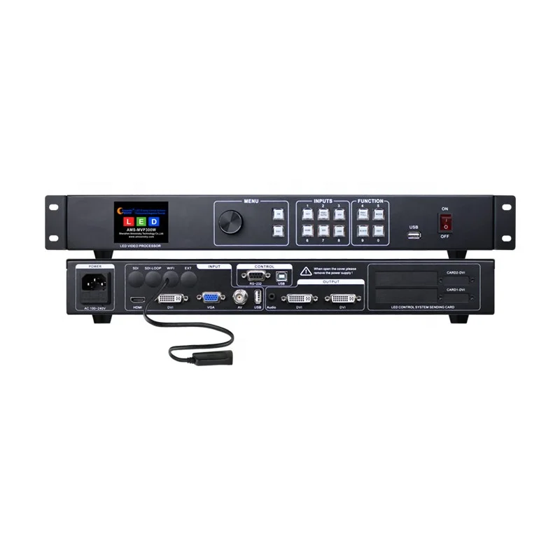 HD Video Processor AMS-MVP300W Full HD 1080P Indoor Video LED Display