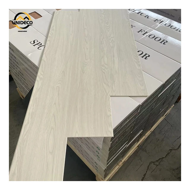 Scratch Resistant Hot-sale Wood Grain Plastic Tiles Lvt Pvc Spc 4mm 5mm 6mm  Click Vinyl Herringbone Floor