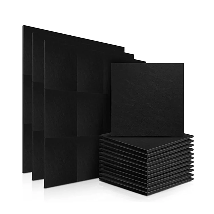 Акустическая панель 16x12x0 5 дюймов 6 упаковок плотная Толстая звукоизоляция и звукопоглощающие