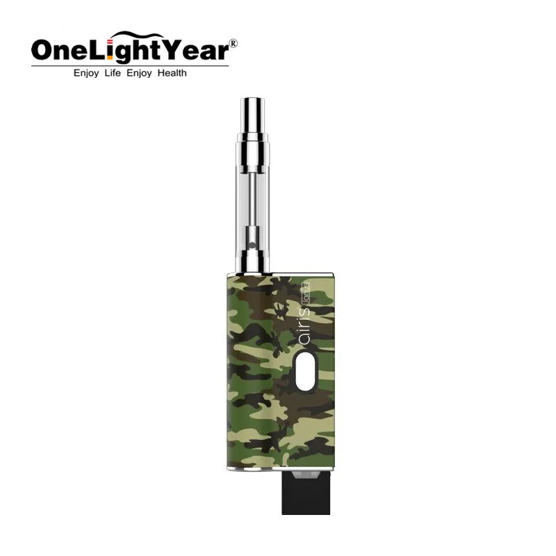 
Airistech latest CBD vaporizer airis Janus 2in1compatible with 510 thread cartridge and common size CBD pod mod 