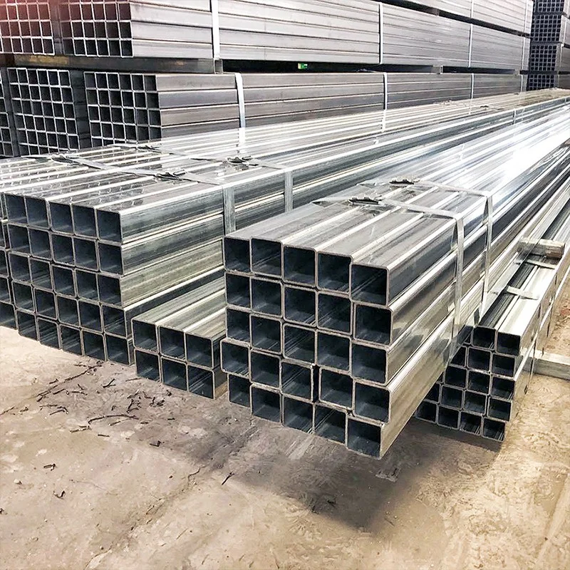 Galvanized Steel Pipe/Galvanized Hollow Square EMT Pipe Construction ERW Corrosion Resistant