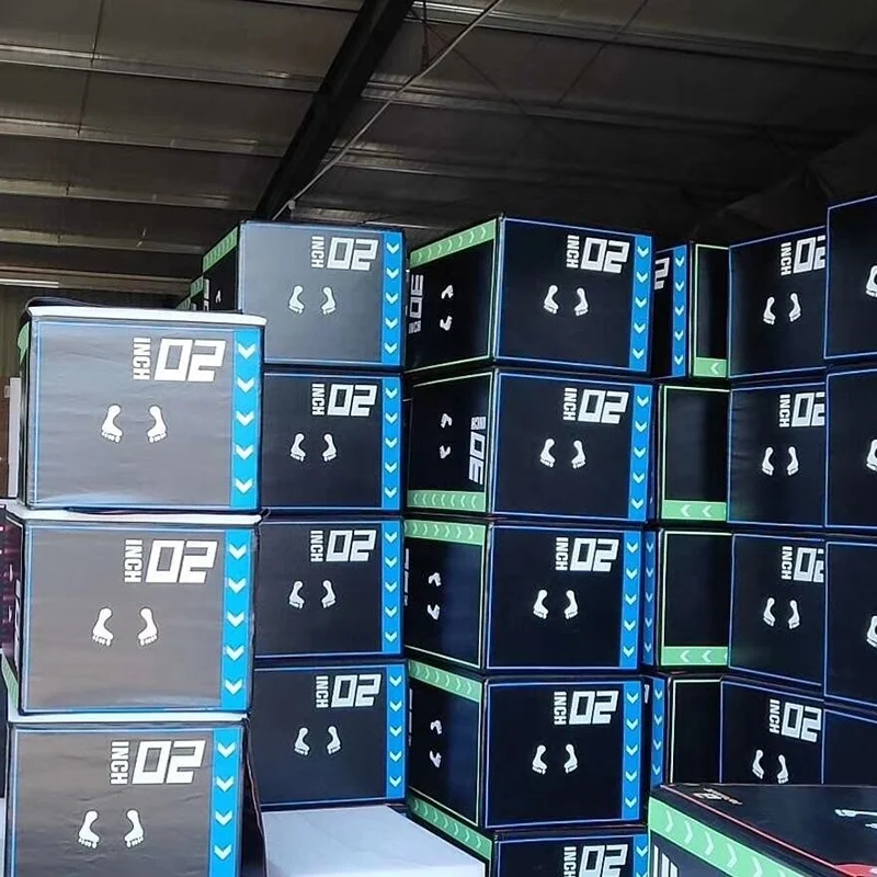 Soft Plyometric Gym Fitness Jump Box 3 In 1 Soft Foam Plyo Box gymnastics equipment plyo boxes