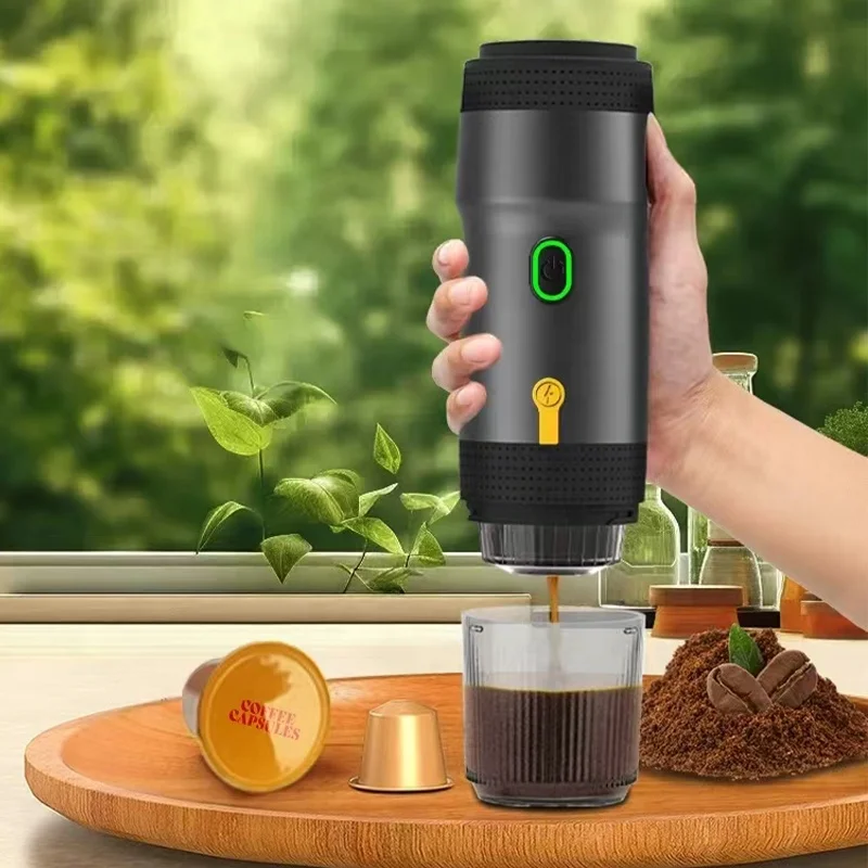 New Design Automatic mini adjustment drip hand coffee bean grinder smart coffee maker for travel