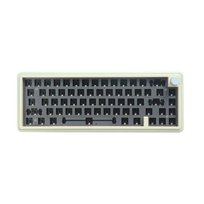 Aluminum LMK67 Support GMK VIA 67 Keys Knob RGB BT Wireless Wired Hot Swap Mechanical Keyboard kit