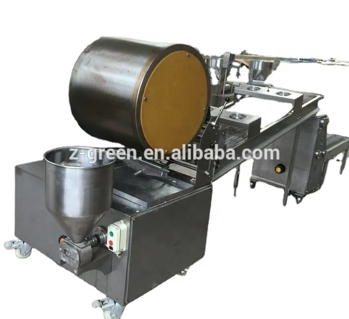 Hot Sale Chicken Spring Roll Dough Caladering /dolmer Lumpia Roller Making Machine Electric Tablet Food Processing Units