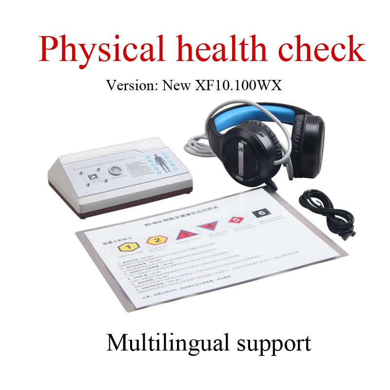 9D NLS Bioresonance Machine Meta Therapy Vegeto Reprinter Vera-Test Spectrum Etalon-Object CELL Diagnostics Sub Body Health