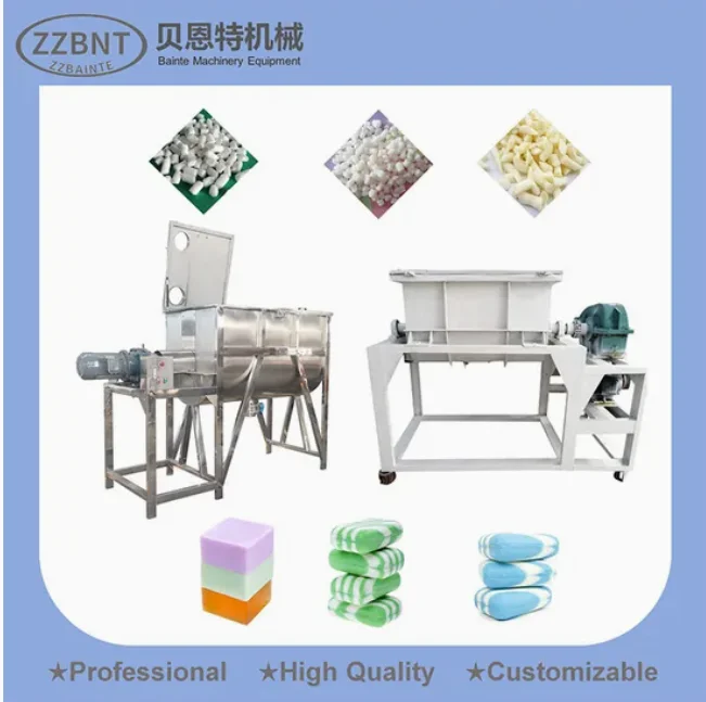 ZZBNT Soap Machine Price 300kg/H Equipment Small Toilet Soap Making Machine Soap Production Machine