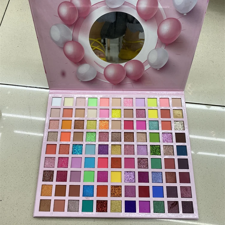 wholesale makeup glitter 99 Color Mashed Potato Cosmetic Eyeshadow Palette with low price best quality sombras para ojos al por