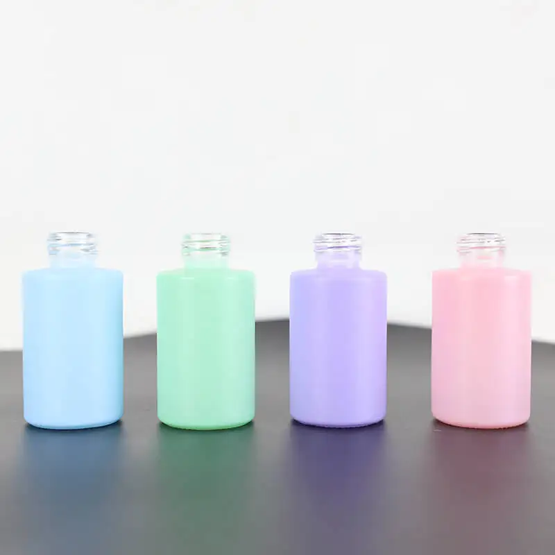 New Luxury 15ml 30ml 50ml 100ml 120ml 150ml Cosmetic Skincare Empty Glass Clear Frosted Dropper Bottle Glass Packaging for Serum