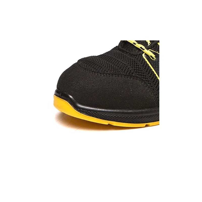 Indestructible S3 Industrial Safety Shoe Men S ESD Construction Protective Security Work Shoe  Steel Toe Cow Leather Mesh