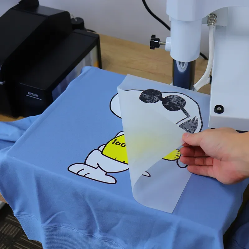 Factory Outlets 60cm 33cm 30cm 100m DTF Film Roll A3 A4 A3+ Transfer Film Sheets for DTF Printer Non-Slip Hot Peel DTF PET Film