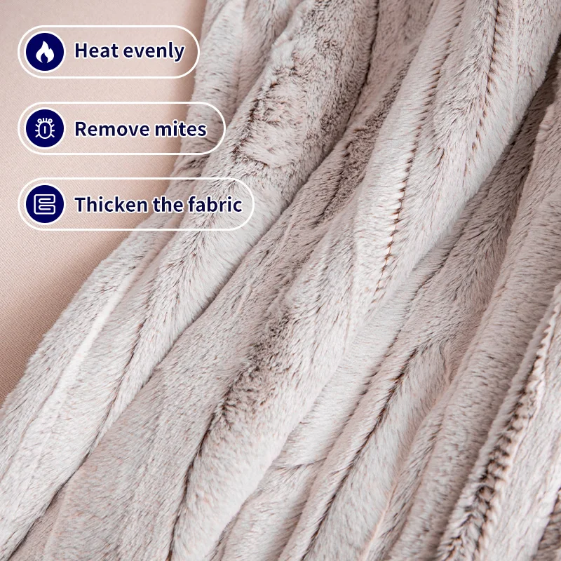 Portable Electric Heated Blanket Constant Temperature Heating Wire Comfortable Stable-UK/US Household Use Limited Time Discount